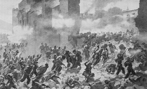 Attack on the Porta Pia at Rome