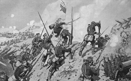 The storming of the Düppeler Schanzen