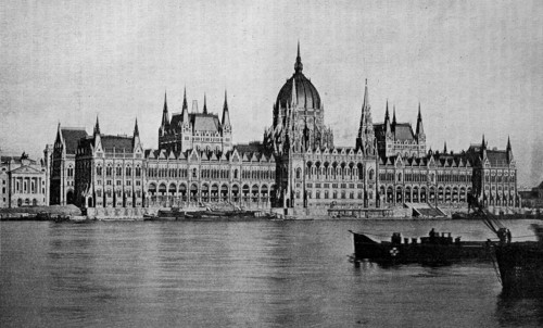 Parliament building in Budapest