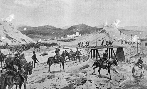 Action by the Bulgarians after the defense of the Serbian attack on the entrenchment at Sliwnizam he Battle of Sliwniza