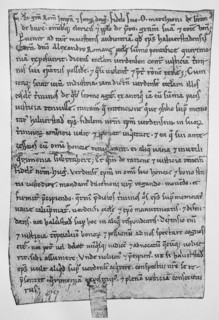Certificate of Emperor Friedrich I