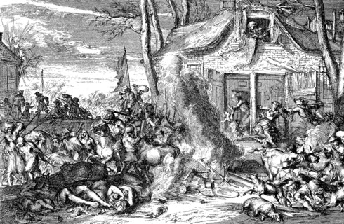 The Rage of the French in Holland