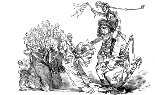 The German Michl in the riding school