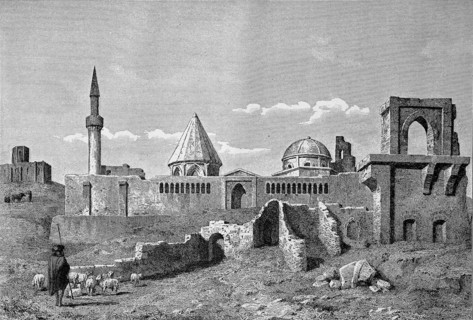 Ruins of the palace of the Seljuk Sultans of Konia