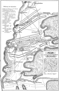 Plan for the Second Battle of Höchstädt