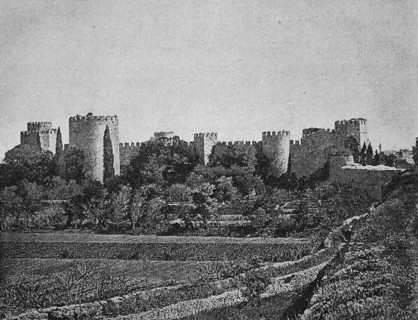 Castle of the seven towers in Constantinople