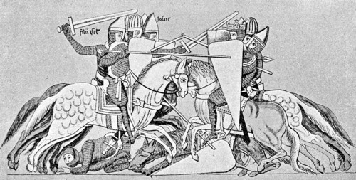 Turnier zur Zeit Kaiser Friedrich I.
