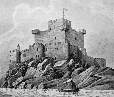 Norman castle La Falconara in Sicily