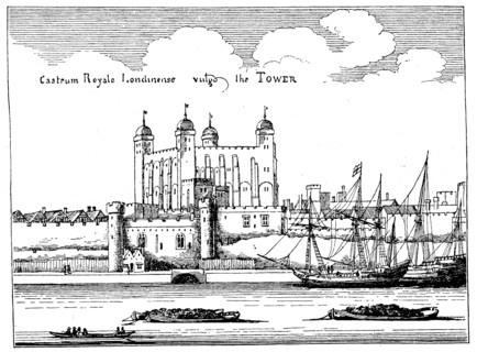 old view of the Tower of London