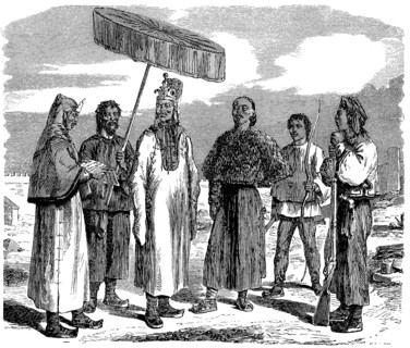 Taiping officers and soldiers