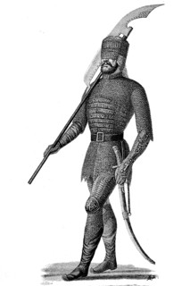 Armour of a knight from Mongolia