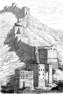 Western front of the walls of Antioch