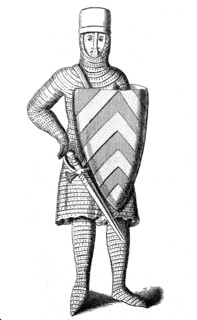 French knight at the beginning of the 13th century