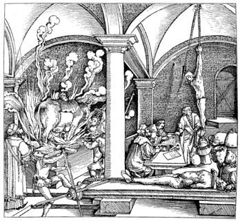 a torture chamber in the 16th century
