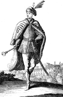 Hungarian nobleman from the year 1700