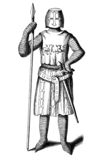 French knight at the end of the 13th century
