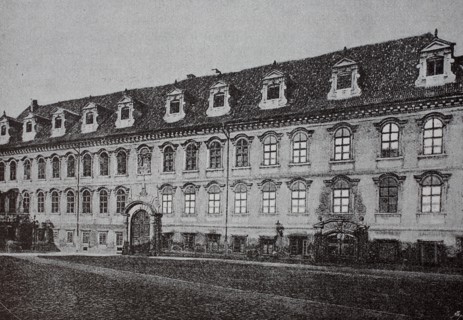 The Palace of Wallenstein in Prague