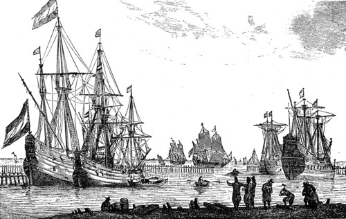 merchant ships or obsolete merchant ships from the time of Louis XIV