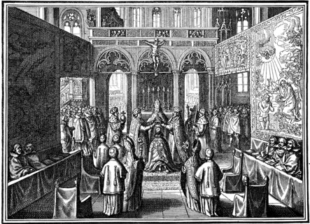 Coronation of Emperor Matthias at Frankfurt am Main