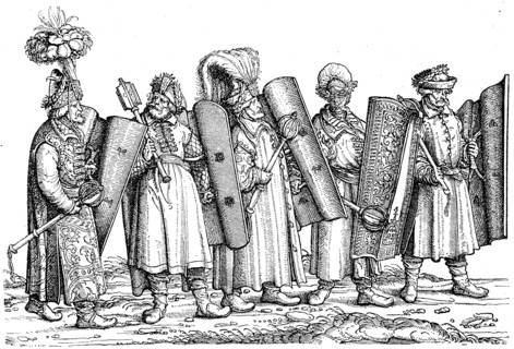 Hungarian costumes in the 16th century