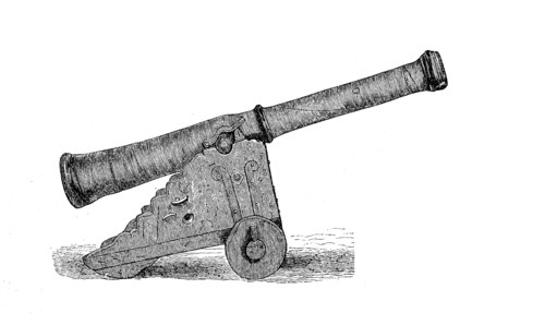 Leather cannon of the Swedish artillery