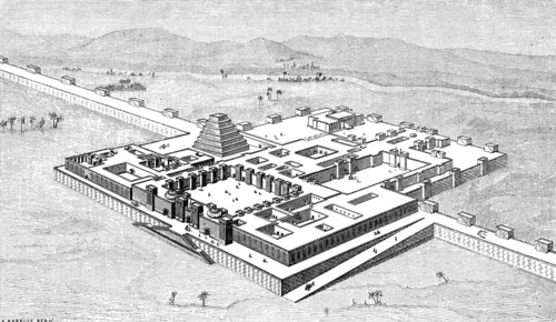 The palace of Sargon (restored)
