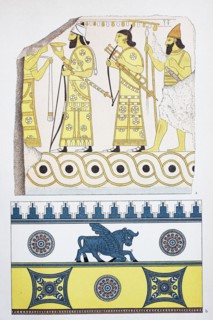 Assyrian wall decoration