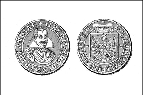 Silbertaler von Wallenstein