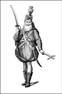 Armed Capuchin at the time of the Brabant Revolution