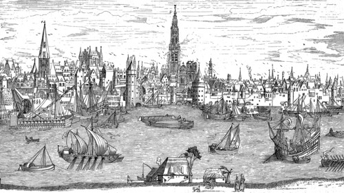 Panorama of Antwerp
