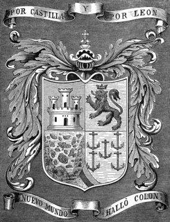 Coat of arms of Christopher Columbus  /  Wappen des Christoph Kolumbus