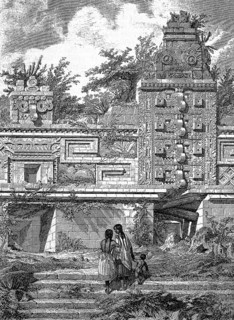 Ruins of a palace at Uxmal