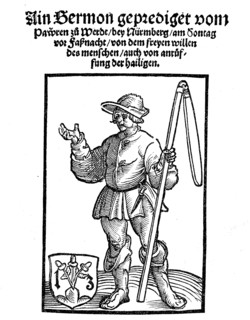 Title of a sermon by the farmers in Wöhrd