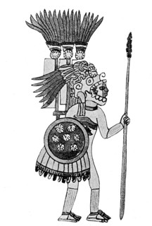 Mexican warrior