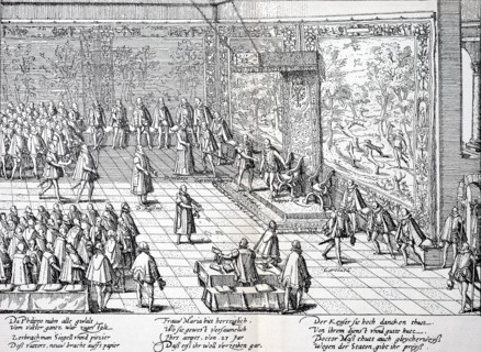 Abdication of Charles V.