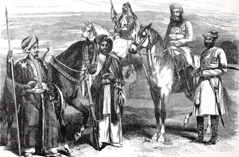 Indigenous troops of the English Indian Company
