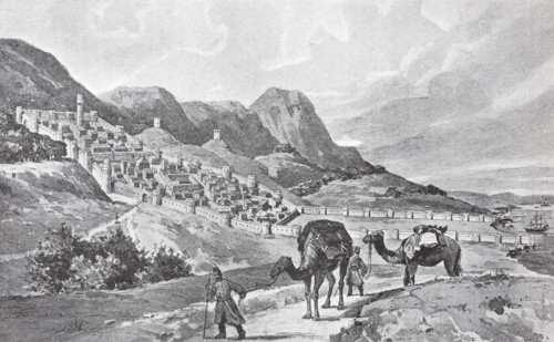 Derbent and the Caucasian Wall at the beginning of the 19th century