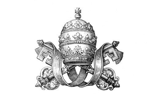 The papal tiara is a crown that was worn by popes of the Catholic Church  /  Tiara
