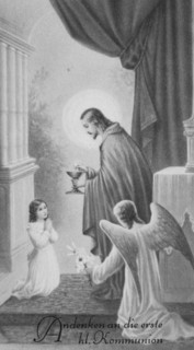 Jesus with the cup surrounded by children