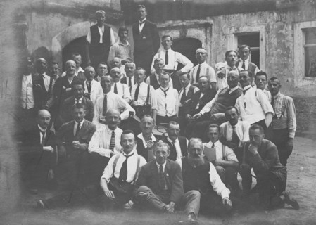 Group photo of a group of men