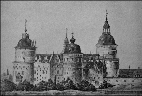 Gripsholm Castle on Lake Malaren in Sweden Mariefred in the town of Strängnäs was built in 1537 by Gustav I. Wasa