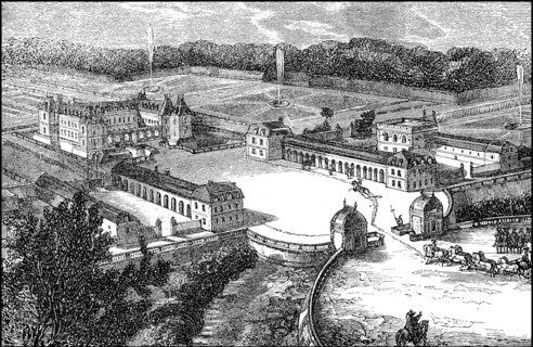 Palace of Versailles in 1665