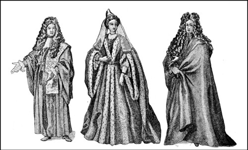 Costume from Italy in the 17th century