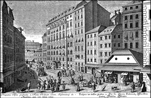 Anischt of Tiefer Graben in Vienna