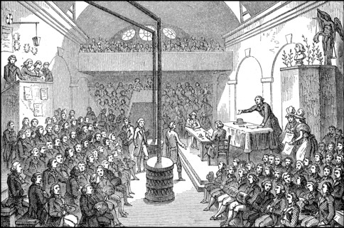 A meeting of the Jacobin Club