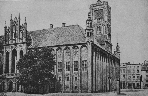 The town hall of Torun