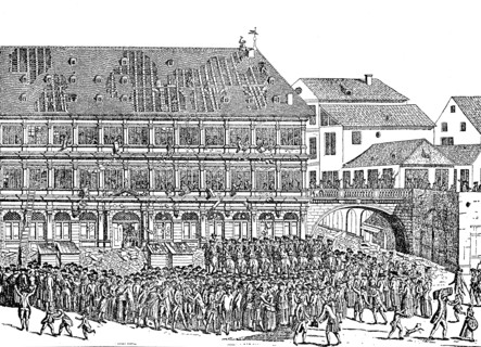 The turmoil in Strasbourg and the devastation of the town hall on July 19