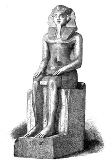 Statue of a Sebakhotep the thirteenth dynasty