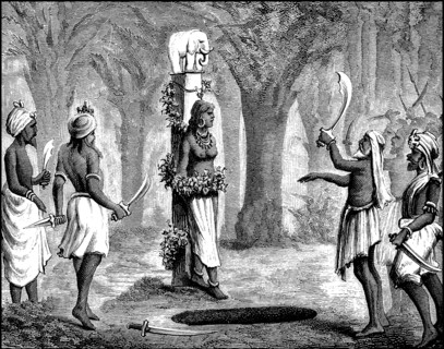 Human sacrifice in the Khonds