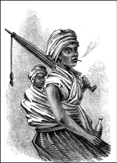 Woman with baby